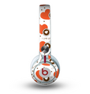 The Vector Red Hearts with Coffee Mugs Skin for the Beats by Dre Mixr Headphones