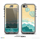 The Vector SeaShore Skin for the iPhone 5c nüüd LifeProof Case