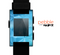 The Vector Shiny Blue Crystal Pattern Skin for the Pebble SmartWatch