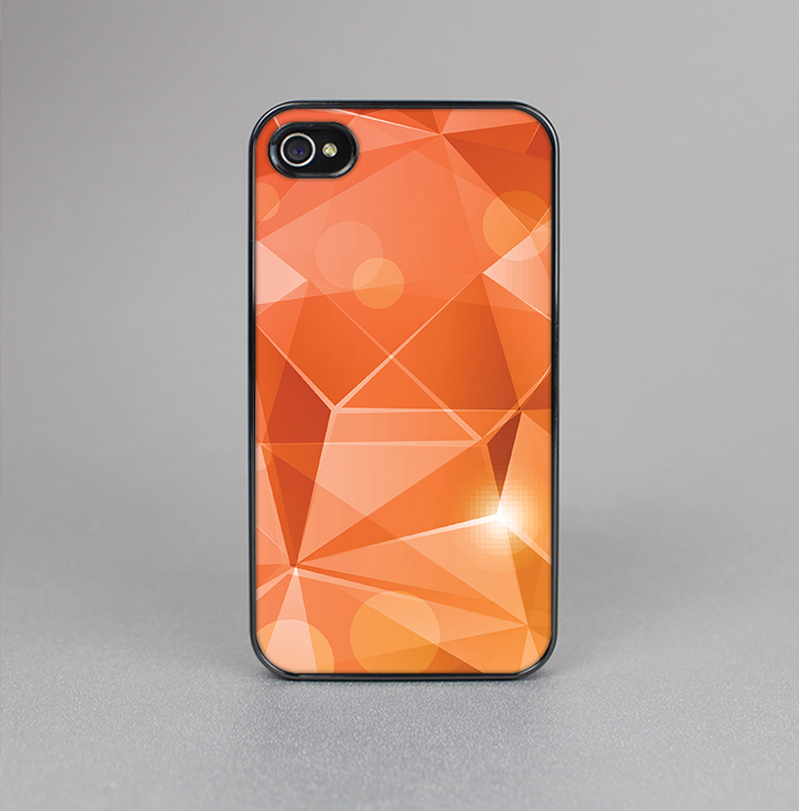 The Vector Shiny Coral Crystal Pattern Skin-Sert for the Apple iPhone 4-4s Skin-Sert Case