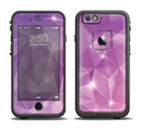 The Vector Shiny Pink Crystal Pattern Apple iPhone 6/6s LifeProof Fre Case Skin Set