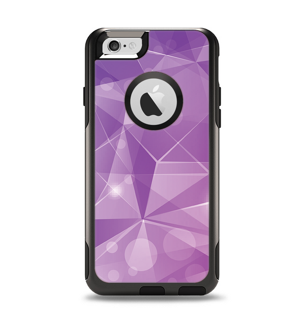 The Vector Shiny Pink Crystal Pattern Apple iPhone 6 Otterbox Commuter Case Skin Set