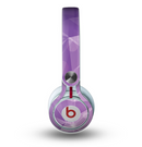 The Vector Shiny Pink Crystal Pattern Skin for the Beats by Dre Mixr Headphones