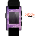 The Vector Shiny Pink Crystal Pattern Skin for the Pebble SmartWatch