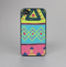 The Vector Sketched Yellow-Teal-Pink Aztec Pattern Skin-Sert for the Apple iPhone 4-4s Skin-Sert Case