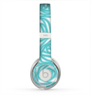 The Vector Subtle Blues Pattern Skin for the Beats by Dre Solo 2 Headphones