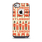 The Vector Tan and Red London Skin for the iPhone 5c OtterBox Commuter Case