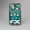 The Vector Teal & Green Aztec Pattern  Skin-Sert Case for the Samsung Galaxy S4
