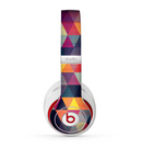 The Vector Triangular Coral & Purple Pattern Skin for the Beats by Dre Studio (2013+ Version) Headphones