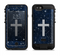 the vector white cross v2 over bright starry sky  iPhone 6/6s Plus LifeProof Fre POWER Case Skin Kit