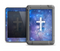 The Vector White Cross v2 over Space Nebula Apple iPad Air LifeProof Fre Case Skin Set