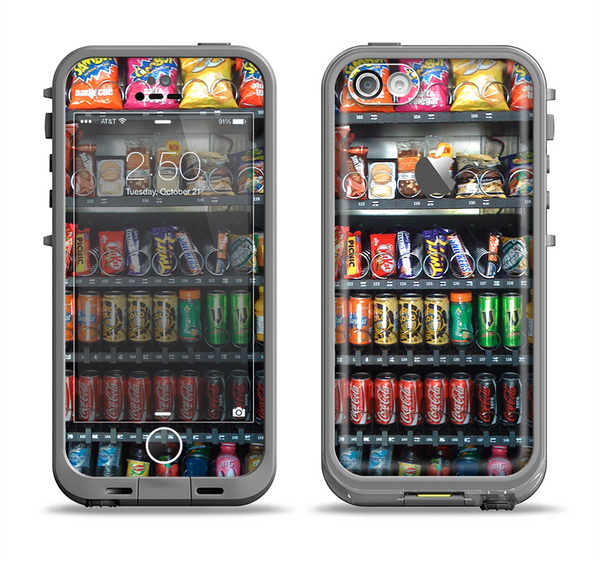 The Vending Machine Apple iPhone 5c LifeProof Fre Case Skin Set