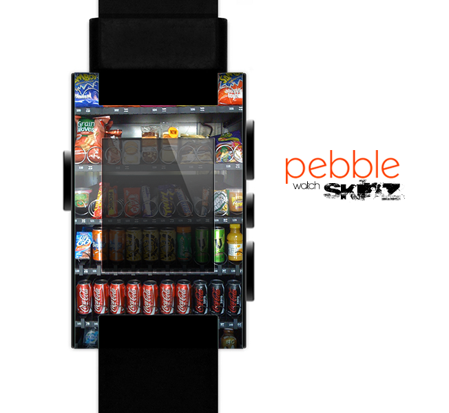 The Vending Machine Skin for the Pebble SmartWatch