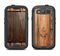 The Vertical Raw Aged Wood Planks Samsung Galaxy S3 LifeProof Fre Case Skin Set