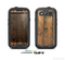 The Vertical Raw Aged Wood Planks Skin For The Samsung Galaxy S3 LifeProof Case