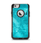 The Vibrant Blue Cement Texture Apple iPhone 6 Otterbox Commuter Case Skin Set