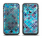 The Vibrant Blue Glow-Tiles Apple iPhone 6 LifeProof Fre Case Skin Set