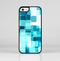 The Vibrant Blue HD Blocks Skin-Sert Case for the Apple iPhone 5c