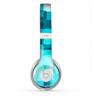 The Vibrant Blue HD Blocks Skin for the Beats by Dre Solo 2 Headphones