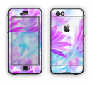 The Vibrant Blue & Purple Flower Field Apple iPhone 6 LifeProof Nuud Case Skin Set