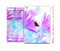 The Vibrant Blue & Purple Flower Field Full Body Skin Set for the Apple iPad Mini 3