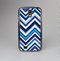The Vibrant Blue Sharp Chevron Skin-Sert Case for the Samsung Galaxy S4