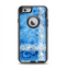 The Vibrant Blue & White Floral Lace Apple iPhone 6 Otterbox Defender Case Skin Set