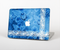 The Vibrant Blue & White Floral Lace Skin Set for the Apple MacBook Air 13"
