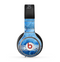 The Vibrant Blue & White Floral Lace Skin for the Beats by Dre Pro Headphones