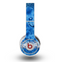 The Vibrant Blue & White Floral Lace Skin for the Original Beats by Dre Wireless Headphones