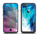 The Vibrant Blue and Pink HD Shards Apple iPhone 6/6s LifeProof Fre Case Skin Set