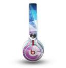 The Vibrant Blue and Pink HD Shards Skin for the Beats by Dre Mixr Headphones