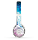 The Vibrant Blue and Pink HD Shards Skin for the Beats by Dre Solo 2 Headphones