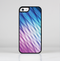 The Vibrant Blue and Pink Neon Interlock Pattern Skin-Sert Case for the Apple iPhone 5c