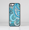 The Vibrant Blue and White Paisley Design  Skin-Sert Case for the Apple iPhone 5c