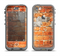 The Vibrant Brick Wall Apple iPhone 5c LifeProof Nuud Case Skin Set