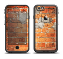 The Vibrant Brick Wall Apple iPhone 6/6s LifeProof Fre Case Skin Set