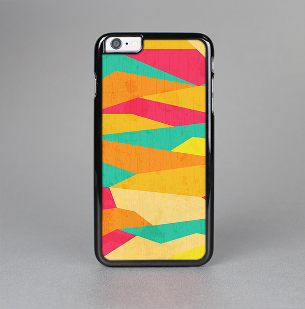 The Vibrant Bright Colored Connect Pattern Skin-Sert for the Apple iPhone 6 Plus Skin-Sert Case
