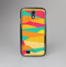The Vibrant Bright Colored Connect Pattern Skin-Sert Case for the Samsung Galaxy S4