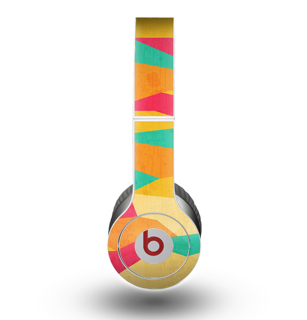 The Vibrant Bright Colored Connect Pattern Skin for the Beats by Dre Original Solo-Solo HD Headphones