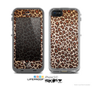 The Vibrant Cheetah Animal Print V3 Skin for the Apple iPhone 5c LifeProof Case