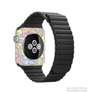 The Vibrant Color Floral Pattern Full-Body Skin Kit for the Apple Watch