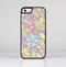 The Vibrant Color Floral Pattern Skin-Sert Case for the Apple iPhone 5c