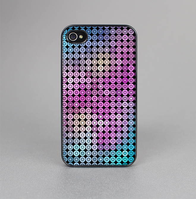 The Vibrant Colored Abstract Cells Skin-Sert for the Apple iPhone 4-4s Skin-Sert Case