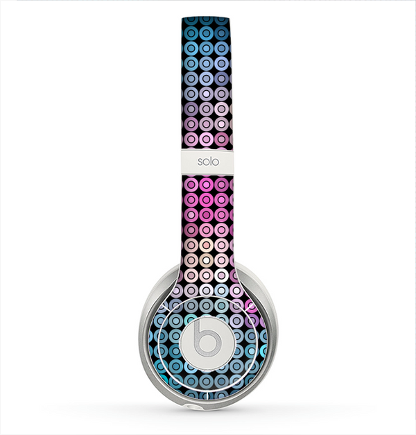 The Vibrant Colored Abstract Cells Skin for the Beats by Dre Solo 2 Headphones
