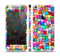 The Vibrant Colored Abstract Cubes Skin Set for the Apple iPhone 5