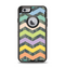 The Vibrant Colored Chevron With Digital Camo Background Apple iPhone 6 Otterbox Defender Case Skin Set