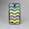 The Vibrant Colored Chevron With Digital Camo Background Skin-Sert Case for the Samsung Galaxy S4