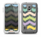 The Vibrant Colored Chevron With Digital Camo Background Skin for the Samsung Galaxy S5 frē LifeProof Case