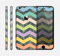 The Vibrant Colored Chevron With Digital Camo Background Skin for the Apple iPhone 6
